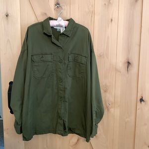 Old Navy Boyfriend Thin Shacket